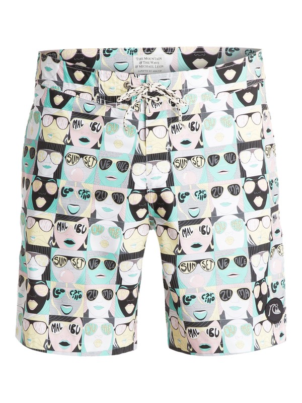 quiksilver, Spot Check Classic Yoke 18" - Boardshort, SPOT CHECK WHITE (wbb6) 0 Spot Check Classic Yoke 18" - Boardshort EQYBS03347 Quiksilver