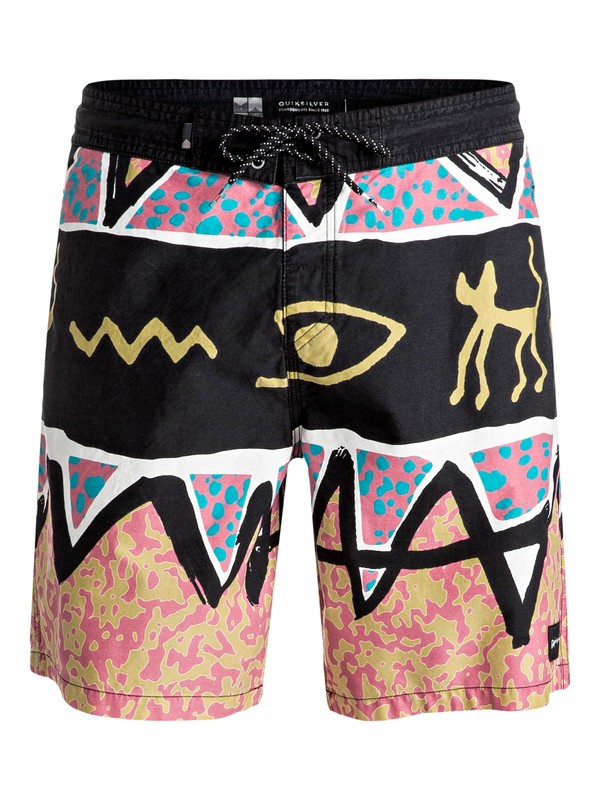 quiksilver, Ghetto Vee 18" - Beachshorts, GHETTO VEE FIERY CORAL (mkz6) 0 Ghetto Vee 18" - Beachshorts EQYBS03429 Quiksilver