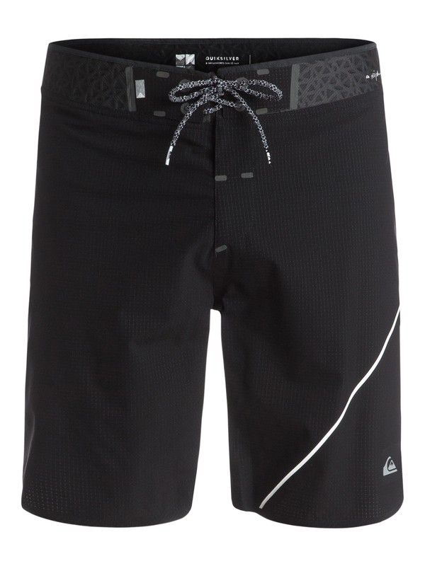 quiksilver, New Wave Highline 19" - Boardshort, BLACK (kvj0) 0 New Wave Highline 19" - Boardshort Noir EQYBS03436 Quiksilver