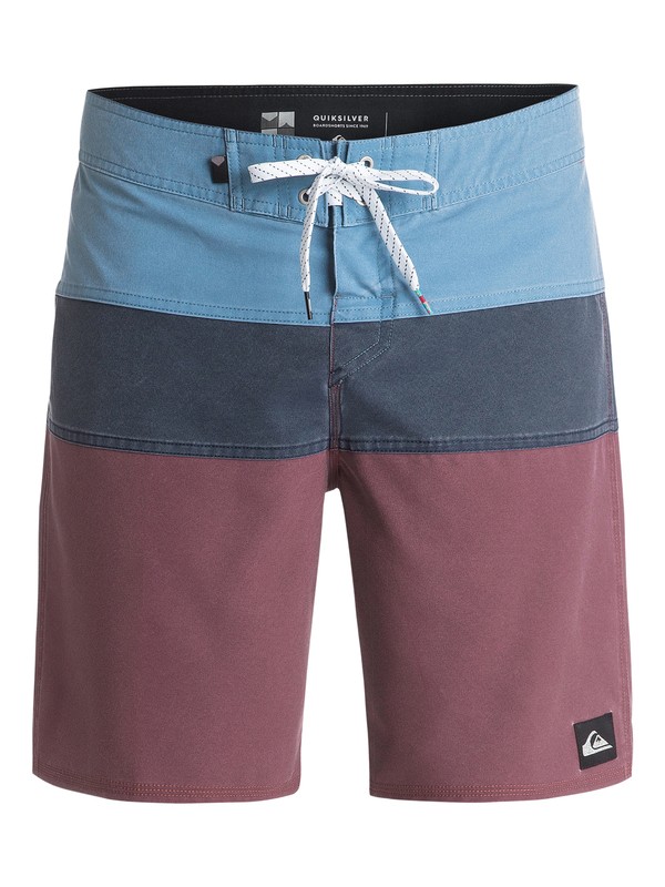 quiksilver, The Panel Vee 19" - Boardshort, WILD GINGER (rpv0) 0 The Panel Vee 19" - Boardshort Rouge EQYBS03438 Quiksilver