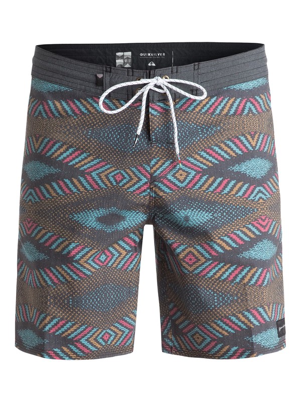 quiksilver, Dreamweaver Vee 18" - Beachshorts, DREAMWEAVER TARMAC (kta6) 0 Dreamweaver Vee 18" - Beachshorts Noir EQYBS03442 Quiksilver