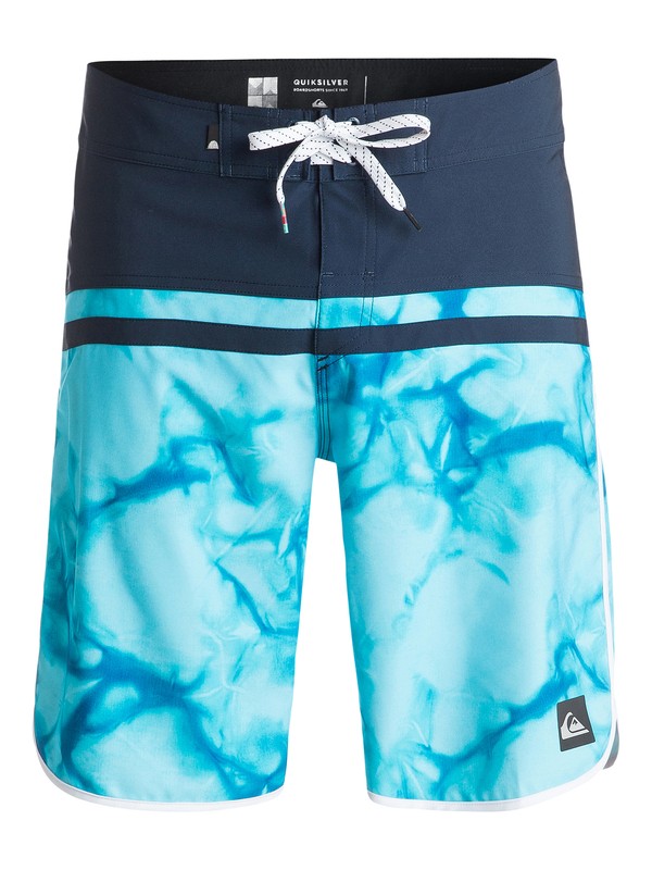 quiksilver, Stomp Remix Scallop 20" - Boardshort, HIGHDYE SCUBA BLUE (blj6) 0 Stomp Remix Scallop 20" - Boardshort EQYBS03490 Quiksilver