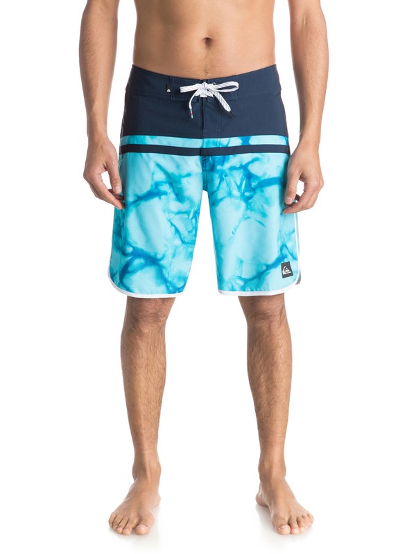 quiksilver, Stomp Remix Scallop 20" - Boardshort, HIGHDYE SCUBA BLUE (blj6) 0 Stomp Remix Scallop 20" - Boardshort EQYBS03490 Quiksilver