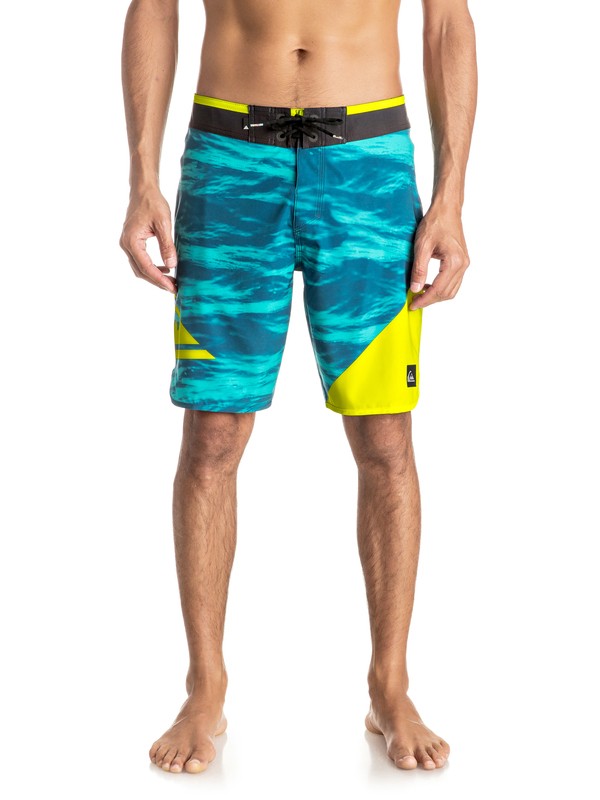 quiksilver, New Wave 19" - Boardshort, MOROCCAN BLUE (bsg6) 0 New Wave 19" - Boardshort EQYBS03569 Quiksilver