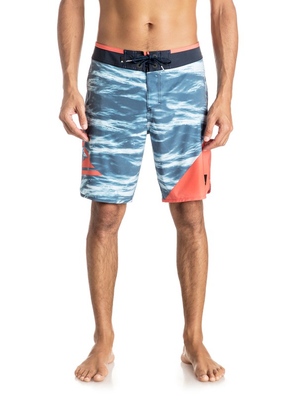 quiksilver, New Wave 19" - Boardshort, NAVY BLAZER (byj6) 0 New Wave 19" - Boardshort Blue EQYBS03569 Quiksilver