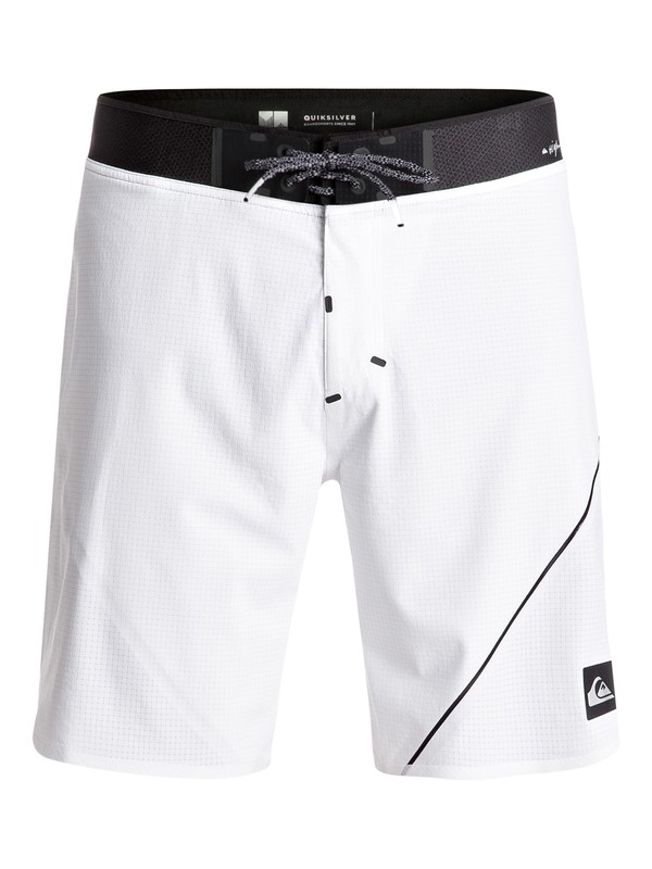 quiksilver, New Wave Highline 19" Boardshorts, WHITE (wbb0) 0 New Wave Highline 19" Boardshorts White EQYBS03571 Quiksilver