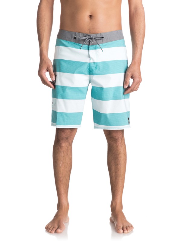 quiksilver, Everyday Brigg Vee 20" Boardshorts, POOL BLUE (bhf6) 0 Everyday Brigg Vee 20" Boardshorts Blue EQYBS03572 Quiksilver