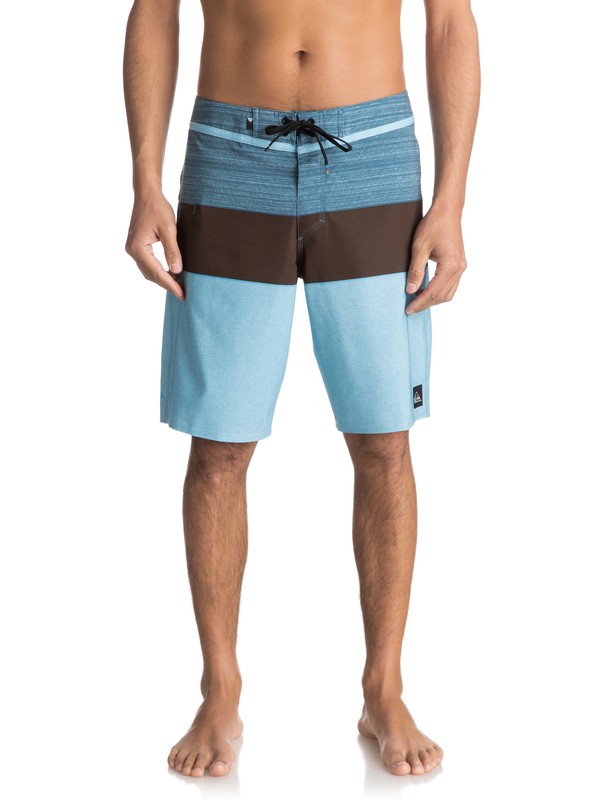 quiksilver, Everyday Blocked Vee 20" Boardshorts, INDIAN TEAL (bqk6) 0 Everyday Blocked Vee 20" Boardshorts Blue EQYBS03573 Quiksilver