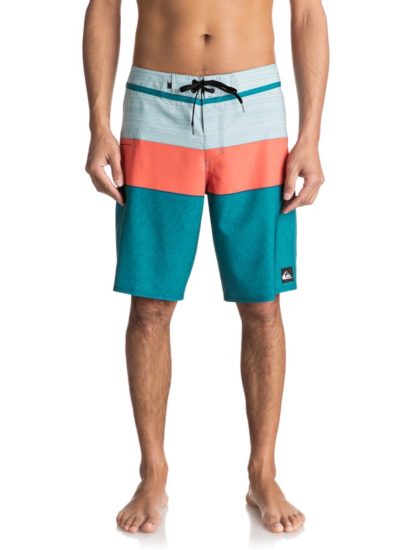 quiksilver, Everyday Blocked Vee 20" Boardshorts, MOROCCAN BLUE (bsg6) 0 Everyday Blocked Vee 20" Boardshorts Blue EQYBS03573 Quiksilver