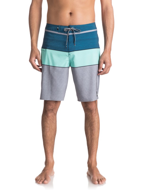 quiksilver, Everyday Blocked Vee 20" Boardshorts, MOROCCAN BLUE (bsg7) 0 Everyday Blocked Vee 20" Boardshorts Blue EQYBS03573 Quiksilver