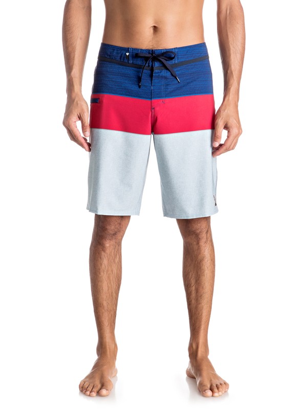 quiksilver, Everyday Blocked Vee 20" Boardshorts, ESTATE BLUE (bsw6) 0 Everyday Blocked Vee 20" Boardshorts Blue EQYBS03573 Quiksilver