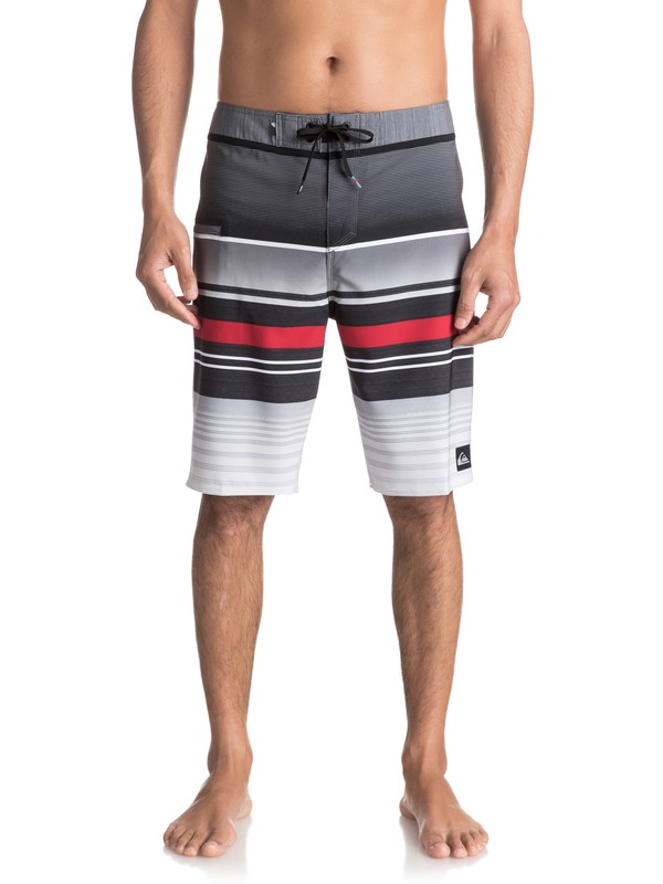 quiksilver, Everyday Stripe Vee 21" Boardshorts, BLACK (kvj6) 0 Everyday Stripe Vee 21" Boardshorts Black EQYBS03575 Quiksilver
