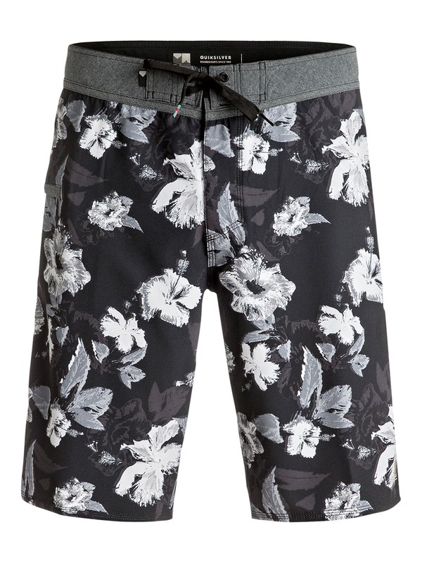 quiksilver, Jungle Fever Vee 21" Boardshorts, BLACK (kvj6) 0 Jungle Fever Vee 21" Boardshorts Black EQYBS03577 Quiksilver