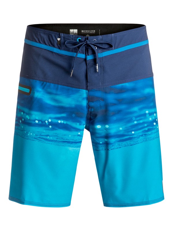 quiksilver, Hold Down Vee 19" - Boardshort, ESTATE BLUE (bsw6) 0 Hold Down Vee 19" - Boardshort Bleu EQYBS03580 Quiksilver