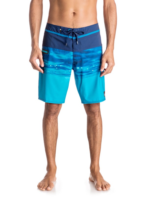 quiksilver, Hold Down Vee 19" - Boardshort, ESTATE BLUE (bsw6) 0 Hold Down Vee 19" - Boardshort EQYBS03580 Quiksilver