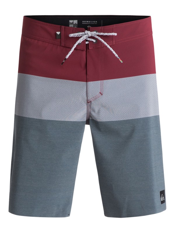 quiksilver, Blocked Vee 20" Boardshorts, CHILLI PEPPER (rrd6) 0 Blocked Vee 20" Boardshorts Red EQYBS03603 Quiksilver