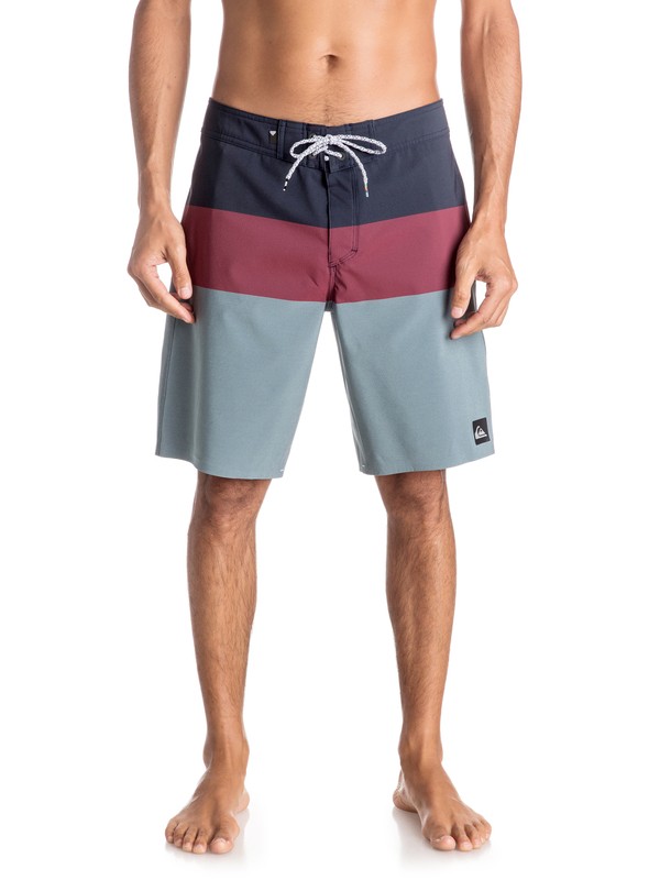 quiksilver, Blocked Vee 20" - Boardshort, NAVY BLAZER (byj6) 0 Blocked Vee 20" - Boardshort EQYBS03603 Quiksilver