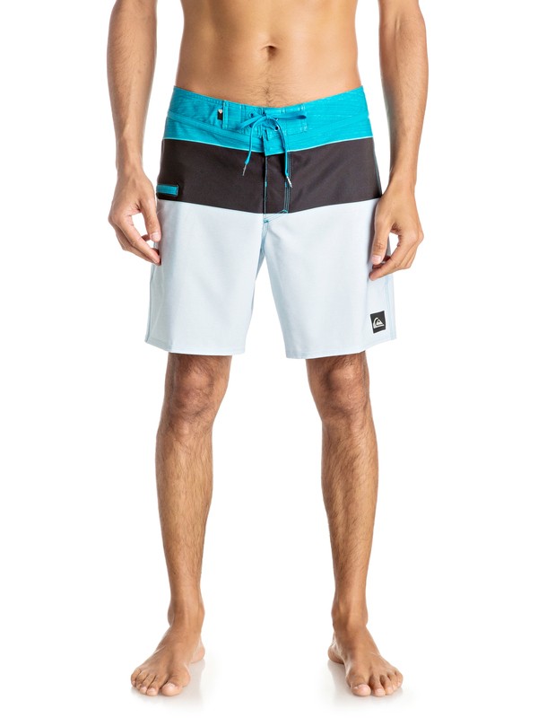 quiksilver, Everyday Blocked Vee 17" - Boardshort, BLUE DANUBE (bms6) 0 Everyday Blocked Vee 17" - Boardshort EQYBS03607 Quiksilver