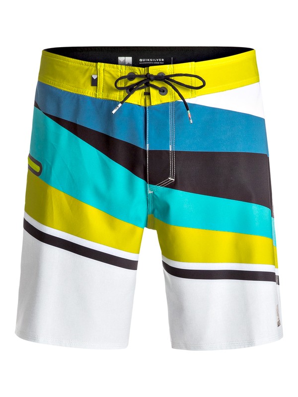 quiksilver, Slash Vee 18" - Boardshort, SAFETY YELLOW (yhj6) 0 Slash Vee 18" - Boardshort Jaune EQYBS03609 Quiksilver