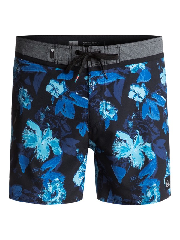 quiksilver, Jungle Fever Vee 15" - Boardshort, BLUE DANUBE (bms6) 0 Jungle Fever Vee 15" - Boardshort EQYBS03614 Quiksilver