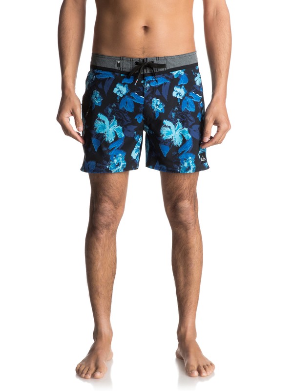 quiksilver, Jungle Fever Vee 15" - Boardshort, BLUE DANUBE (bms6) 0 Jungle Fever Vee 15" - Boardshort EQYBS03614 Quiksilver