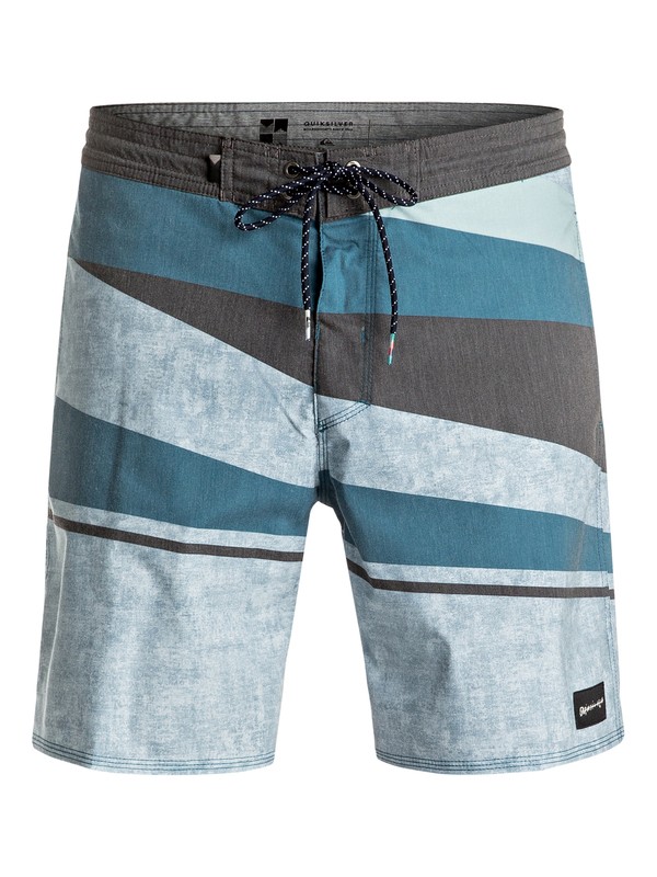 quiksilver, Slash 18" Beachshorts, MOROCCAN BLUE (bsg6) 0 Slash 18" Beachshorts Blue EQYBS03616 Quiksilver