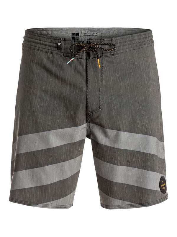 quiksilver, Crypt Brigg 18" - Beachshort, BLACK (kvj6) 0 Crypt Brigg 18" - Beachshort Black EQYBS03628 Quiksilver