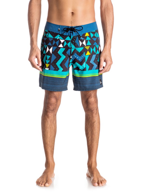 quiksilver, Slab Lapu Vee 17" - Boardshort, MOROCCAN BLUE (bsg6) 0 Slab Lapu Vee 17" - Boardshort Blue EQYBS03680 Quiksilver