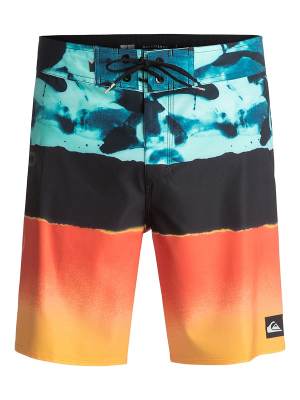 quiksilver, Blocked Resin Camo 18" - Boardshorts, MOROCCAN BLUE (bsg6) 0 Blocked Resin Camo 18" - Boardshorts Blau EQYBS03741 Quiksilver