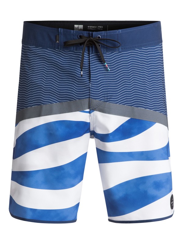 quiksilver, Crypto Heatwave 18" - Boardshorts, REGATTA (bla6) 0 Crypto Heatwave 18" - Boardshorts Blau EQYBS03750 Quiksilver