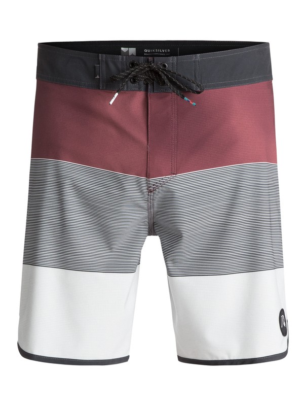 0 Tijuana Scallop 18" - Board Shorts Red EQYBS03755 Quiksilver