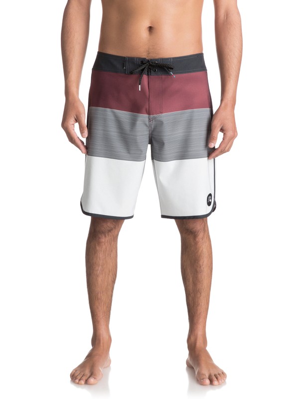 quiksilver, Tijuana Scallop 20" Boardshorts, WINDSOR WINE (rsr6) 0 Tijuana Scallop 20" Boardshorts Red EQYBS03756 Quiksilver