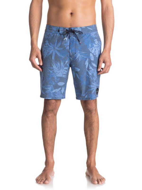 quiksilver, Desert Trip 19" Beachshorts, ESTATE BLUE (bsw6) 0 Desert Trip 19" Beachshorts Blue EQYBS03779 Quiksilver