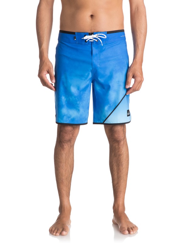 quiksilver, Men's New Wave 19" Boardshorts, ELECTRIC BLUE (bpb6) 0 Men's New Wave 19" Boardshorts Blue EQYBS03810 Quiksilver
