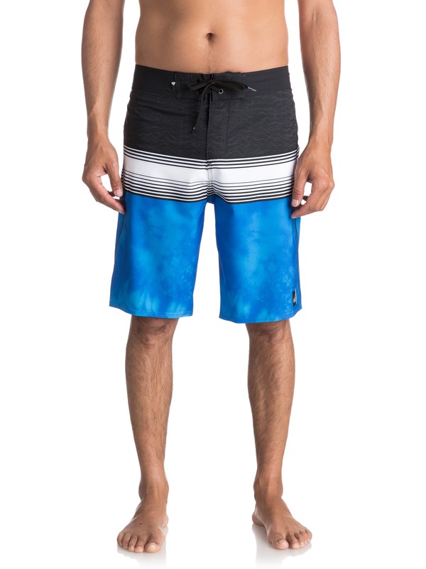 quiksilver, Men's Division 21" Boardshorts, ELECTRIC BLUE (bpb6) 0 Men's Division 21" Boardshorts Blue EQYBS03814 Quiksilver
