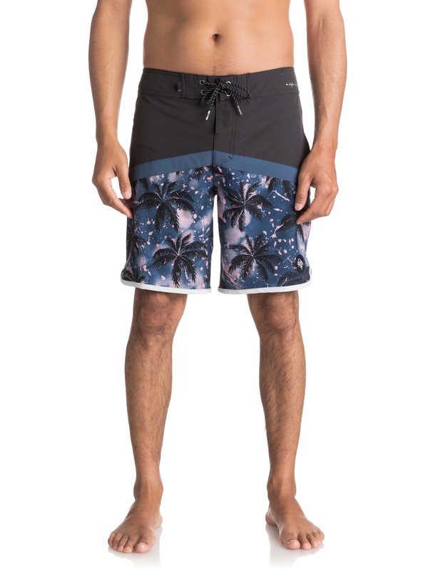 quiksilver, Men's Crypt Scallop 20" Boardshorts, TARMAC (kta6) 0 Men's Crypt Scallop 20" Boardshorts Black EQYBS03824 Quiksilver