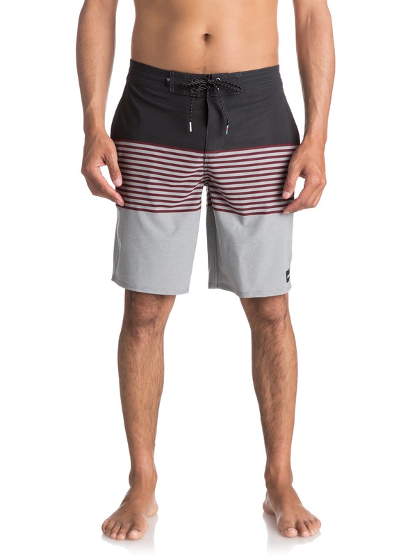 quiksilver, Men's Revolution 20" Beachshorts, TARMAC (kta6) 0 Men's Revolution 20" Beachshorts Black EQYBS03828 Quiksilver