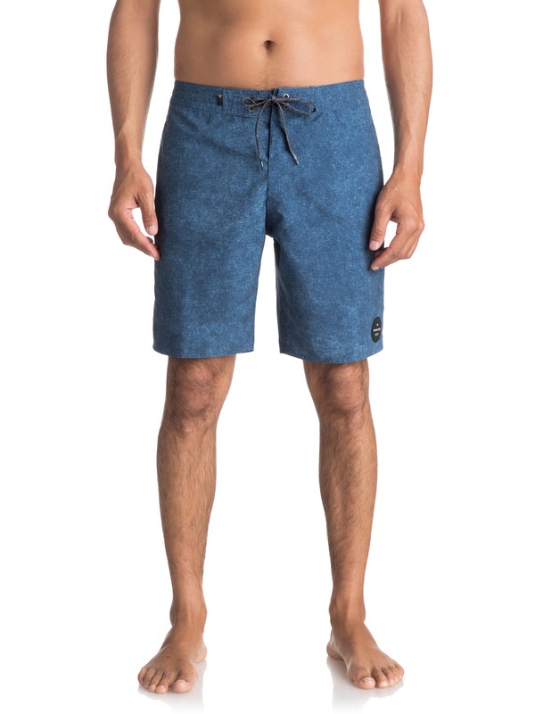 quiksilver, Men's Acid 19" Beachshorts, DARK DENIM (brq6) 0 Men's Acid 19" Beachshorts Blue EQYBS03842 Quiksilver