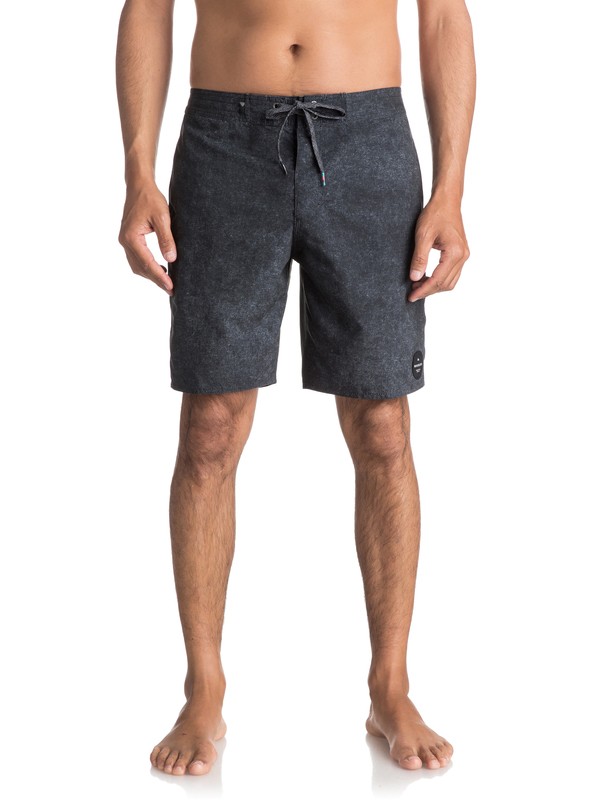 quiksilver, Men's Acid 19" Beachshorts, BLACK (kvj6) 0 Men's Acid 19" Beachshorts Black EQYBS03842 Quiksilver