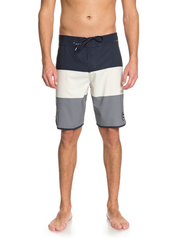 quiksilver, Highline Tijuana Scallop 20" - Boardshorts, NAVY BLAZER (byj6) 0 Highline Tijuana Scallop 20" - Boardshorts Blue EQYBS03851 Quiksilver