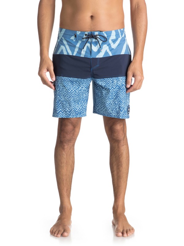quiksilver, Techtonics 18" Volley Beachshorts, DUSK BLUE (bhc6) 0 Techtonics 18" Volley Beachshorts Blue EQYBS03863 Quiksilver