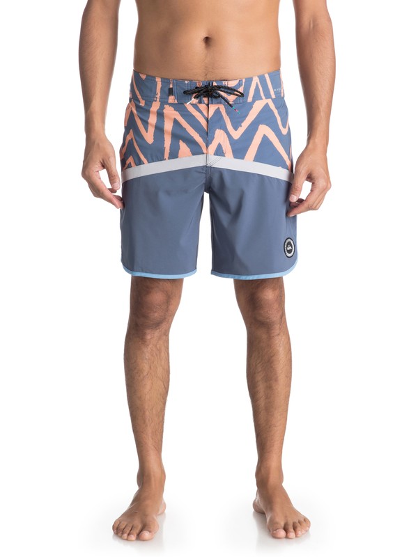 quiksilver, Highline Techtonics 18" - Board Shorts, SILVER SCONCE (szm6) 0 Highline Techtonics 18" - Board Shorts Grey EQYBS03900 Quiksilver