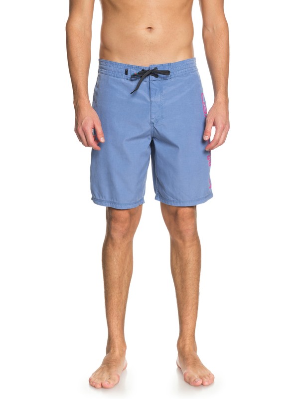 quiksilver, Men's Omni 19" Beach Shorts, RIVIERA (blc6) 0 Men's Omni 19" Beach Shorts Blue EQYBS03926 Quiksilver