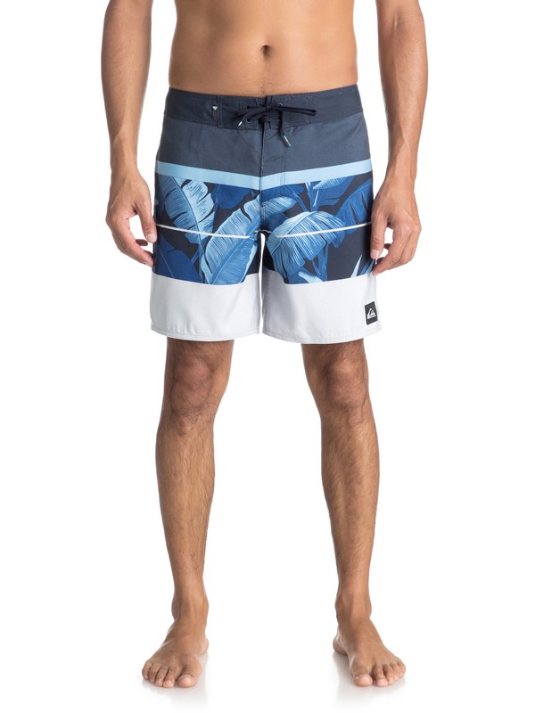 quiksilver, Slab Island 17" - Board Shorts, NAVY BLAZER (byj6) 0 Slab Island 17" - Board Shorts Blue EQYBS03931 Quiksilver