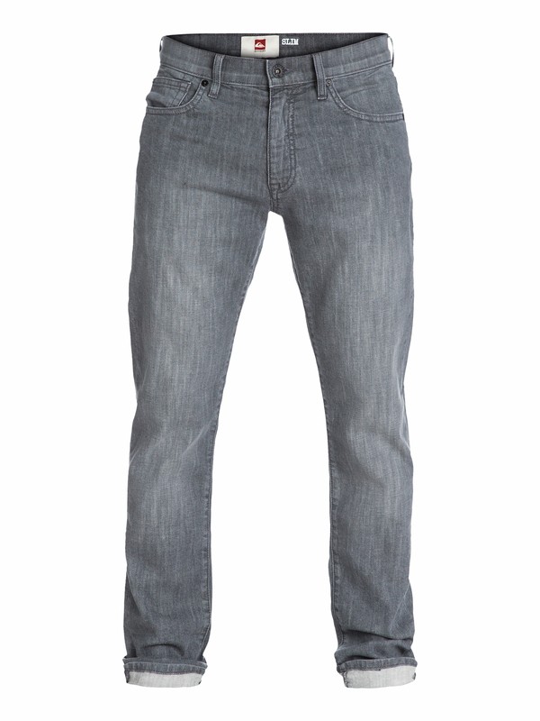 quiksilver, Distorsion Slim Fit Jeans, 32" Inseam, HEAVY USED (bskw) 0 Distorsion Slim Fit Jeans, 32" Inseam EQYDP03003 Quiksilver