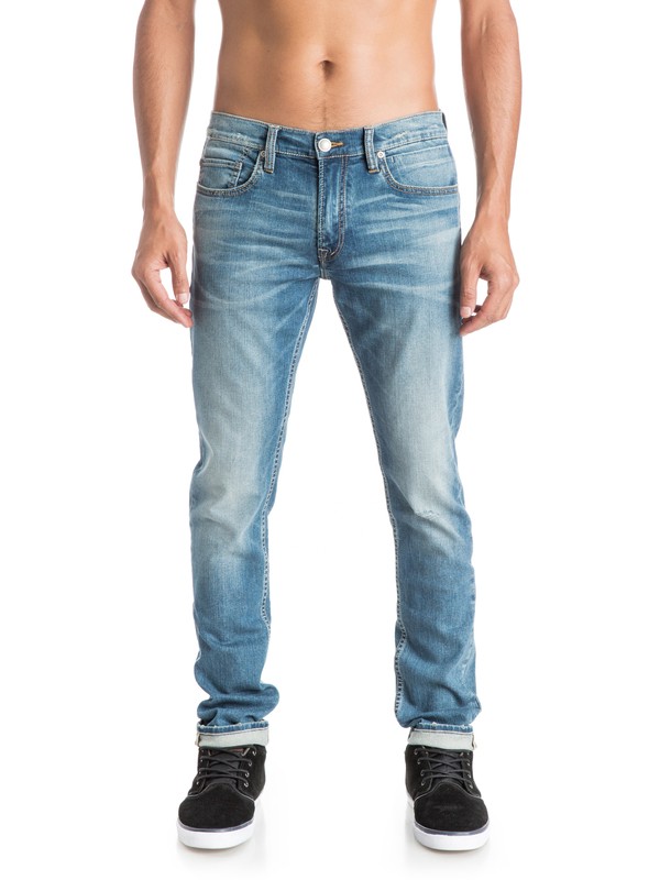 quiksilver, Distorsion Whiten 32" - Jean coupe slim, WHITEN (bezw) 0 Distorsion Whiten 32" - Jean coupe slim EQYDP03173 Quiksilver