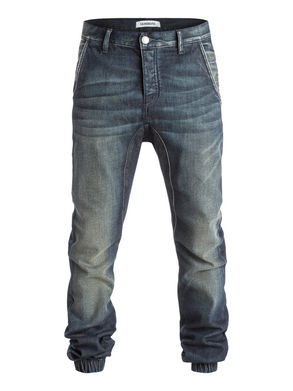 quiksilver, The Fonic Fix - Jean coupe straight, OLDEN BLUE (brdw) 0 The Fonic Fix - Jean coupe straight EQYDP03192 Quiksilver