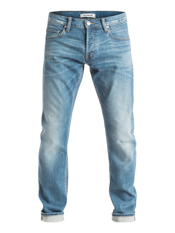 quiksilver, Revolver Whiten 34" - Jean coupe straight, WHITEN (bezw) 0 Revolver Whiten 34" - Jean coupe straight EQYDP03209 Quiksilver