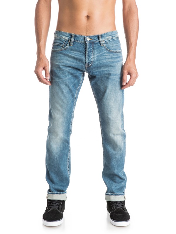 quiksilver, Revolver Whiten 34" - Jean coupe straight, WHITEN (bezw) 0 Revolver Whiten 34" - Jean coupe straight EQYDP03209 Quiksilver