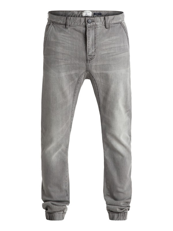 quiksilver, Fonic Fix Used Grey 32" - Pantalon Molleton Effet Denim, USED GREY (slrw) 0 Fonic Fix Used Grey 32" - Pantalon Molleton Effet Denim EQYDP03227 Quiksilver